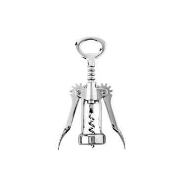 Imagem de Saca Rolha Abridor de Vinho Borboleta Aço Inox Cromado