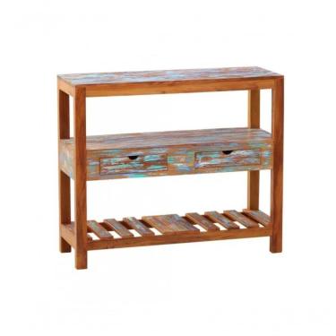 Imagem de Aparador Ilha 1,5 M Madeira Maciça Pátina