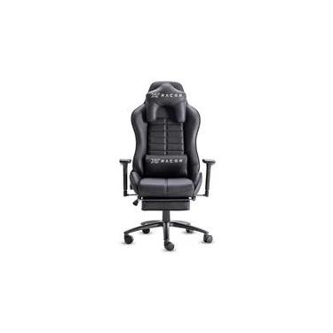 Imagem de Cadeira Gamer XT Racer Platinum W Series, Até 120kg, Com Almofadas, Reclinável, Descanso de Braço 3D, Preto - XTR-010