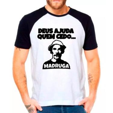 Imagem de Camiseta desenho sr madruga turma chaves camisa masculina lançamento 0