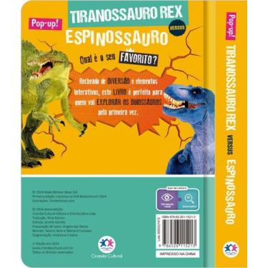 Imagem de Tiranossauro Rex Versus Espinossauro - CIRANDA CULTURAL, Sortido
