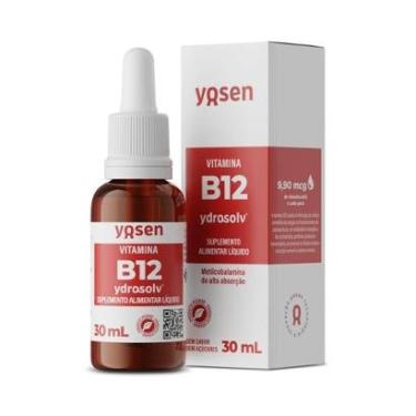 Imagem de Vitamina B12 Ydrosolv em Gotas 30ml - Yosen-Unissex