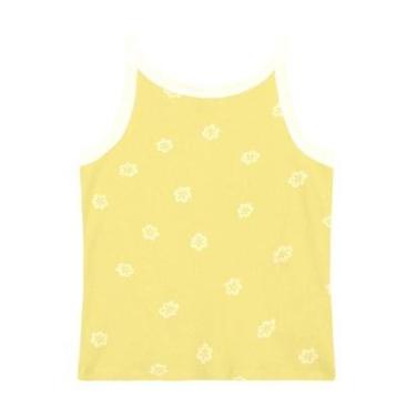 Imagem de Blusa infantil menina regata floral Brandili-Feminino