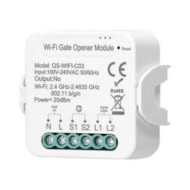 Imagem de Abridor De Porta De Garagem Inteligente WiFi Com Controle Tuya ZigBee,