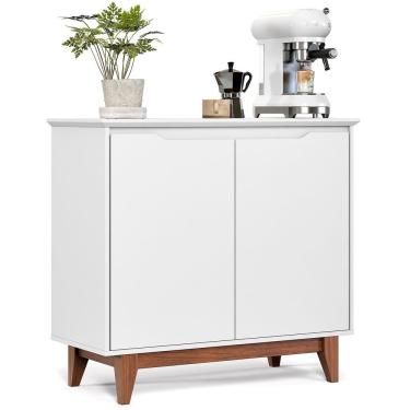 Imagem de Buffet 02 Portas Sem Gaveta Flow Branco