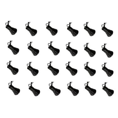 Imagem de Kit 24 Spot Trilho Perfilado Eletro calha Par20 Bulbo OL3