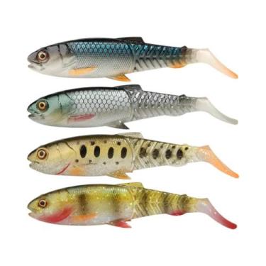 Imagem de Isca Artificial De Silicone Predator Swimbait Com Cauda De Pá Para Pes