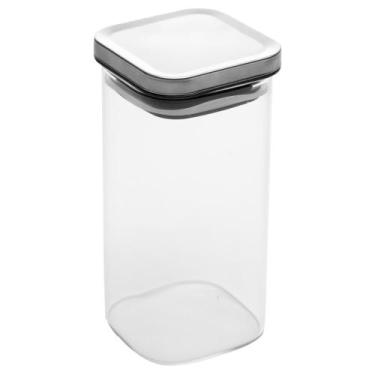 Imagem de Pote Hermético Tampa Prata Wolff Tutti 480ml Vidro Boro