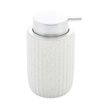 Imagem de Porta Sabonete Líquido Lyor Nórdico de Cerâmica Branco 300ml