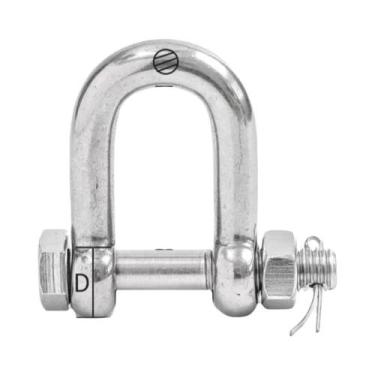 Imagem de Manilha Em D De Aço Inoxidável 304 Para Âncora De Proa, Tipo Parafuso 