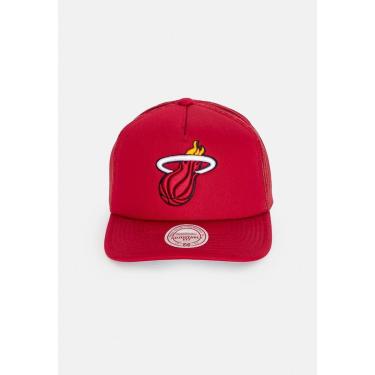 Imagem de Boné Mitchell & Ness NBA Evergreen Trucker Miami Heat Masculino-Masculino