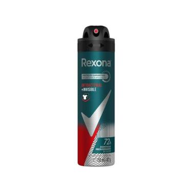 Imagem de Desodorante Aerossol Rexona Masculino Antib Invisible 150Ml