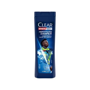 Imagem de Shampoo Anticaspa Clear Men Hidratacao Campea Vini Jr 400ml, 400ml