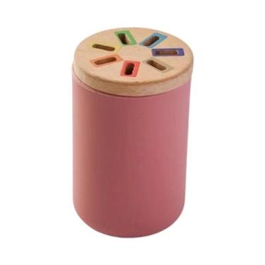 Imagem de Copos De Classificação De Madeira Montessori, Brinquedos Educacionais 