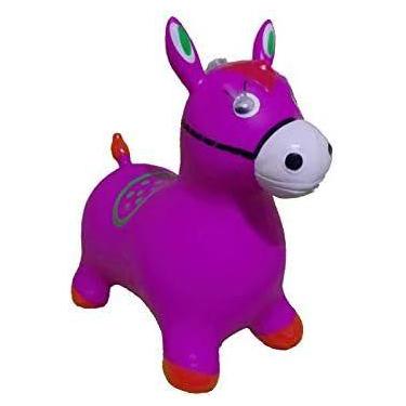 Imagem de Cavalinho Upa Upa Brinquedo Pula Pula Musical Com Luz Borracha Resiste