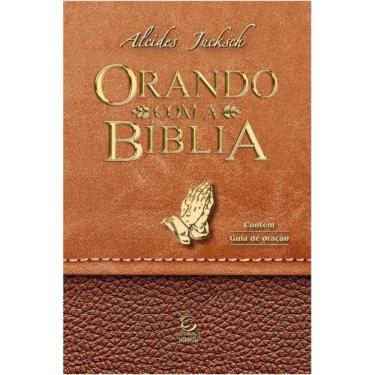 Imagem de Orando com a Bíblia (Alcides Jucksch)