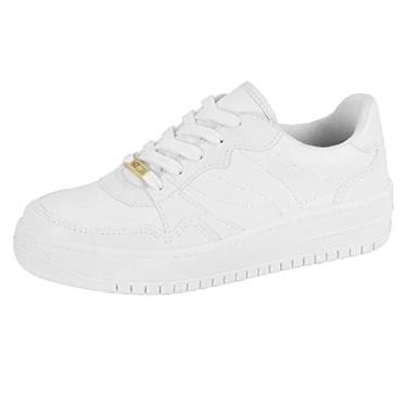Imagem de Tênis Feminino Vizzano Casual Leve Dia a Dia Branco 35