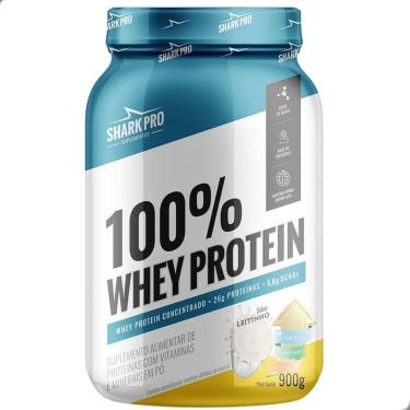 Imagem de 100% Whey Protein Concentrado 900g Shark Pro-Unissex