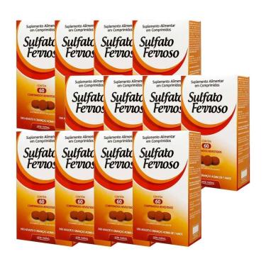 Imagem de Kit 12 und Sulfato Ferroso Arte Nativa 60 cpr-Unissex