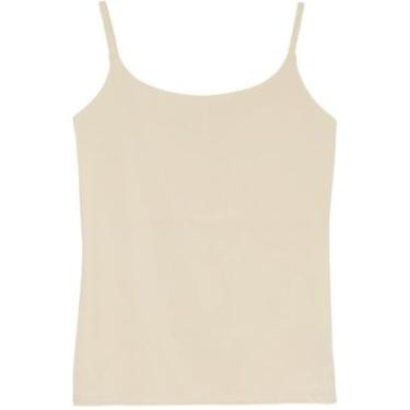 Imagem de Regata Alças Finas Enfim 1000131768 Feminina Decote Redondo Poliamida T. P/GG-Feminino