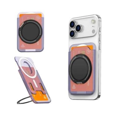 Imagem de Capa Magnética Porta-Cartões Para iPhone 17 pro Max 16 15 plus Samsung