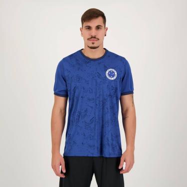 Imagem de Camisa Cruzeiro Building Azul-Masculino