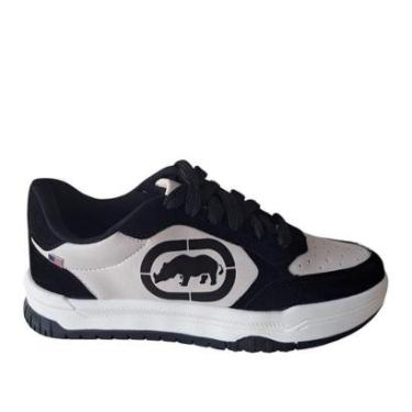 Imagem de Tênis Casual Feminino Eccha 06 Ecko - Preto-Feminino