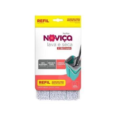 Imagem de Refil Mop Lava e Seca de Microfibra Original Bettanin Noviça