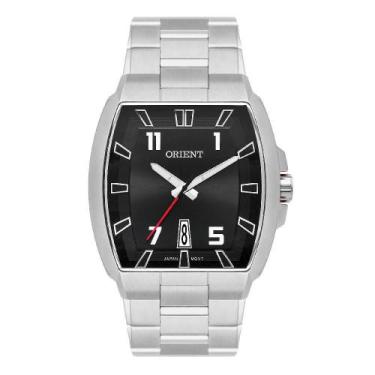 Imagem de Relógio Orient Masculino Preto Gbss1054 P2Sx Retangular