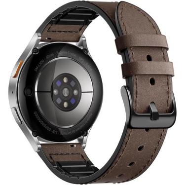 Imagem de Pulseira de relógio Adorve Leather compatível com Samsung Galaxy Watch