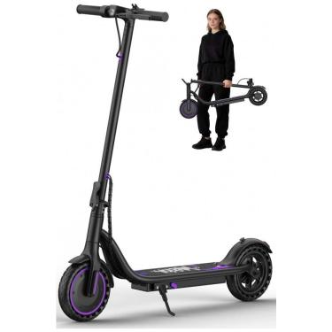 Imagem de Patinete Elétrico VOLPAM Roxo Motor 350W Pneu Sólido 8,5" (21.6 cm) 4 Modos Velocidade Dobrável Adulto Modelo Q2