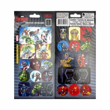 Imagem de Adesivo Tilibra Duplo Avengers 