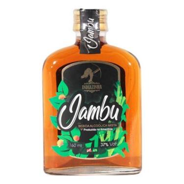 Imagem de Cachaça Indiazinha Jambu 160 Ml - A Original 5 Unidades
