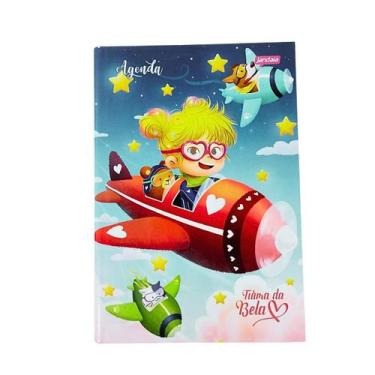Imagem de Agenda Infantil Capa Dura Brochura Turma Da Bela 192 Pág - Jandaia