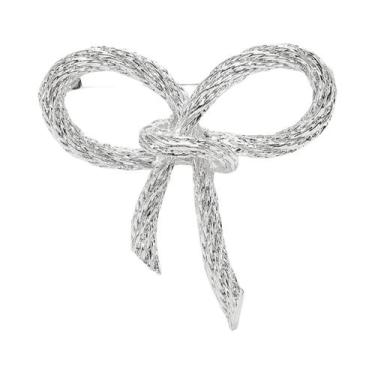 Imagem de Broche De Laço Com Strass Unissex Para Mulheres, Acessório De Joia Par