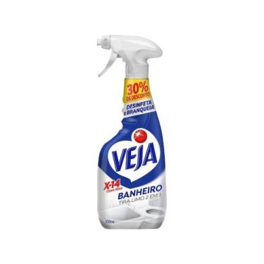 Imagem de Limpador para Banheiro Veja X14 Tira Limo - Spray 500ml