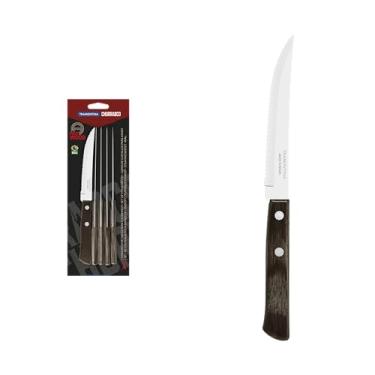Imagem de Conjunto de Facas para Churrasco 6 Peças, Tramontina, 21198915, Castanho