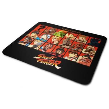 Imagem de Mouse Pad Gamer - Street Fighter Play Select - JPS INFO