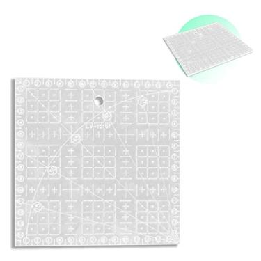 Imagem de Régua De Corte Para Patchwork Scrapbook 15x15cm Acrílico