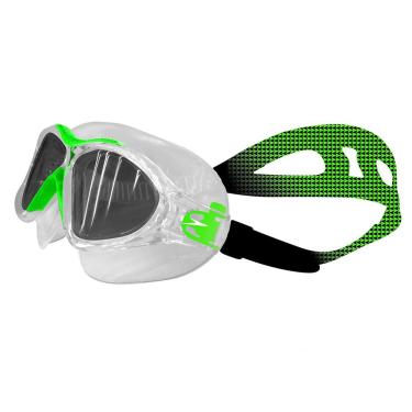 Imagem de Óculos De Natação Omega Swim Mask Speedo Verde Fumê