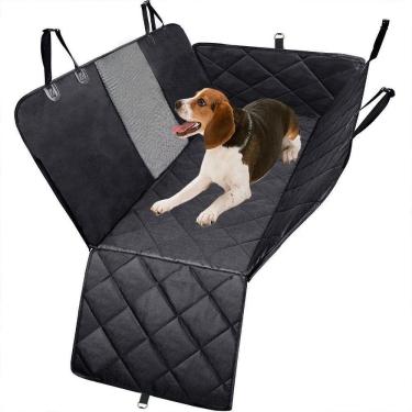 Imagem de Capa Protetora Para Banco De Carro Cães E Gatos Preta