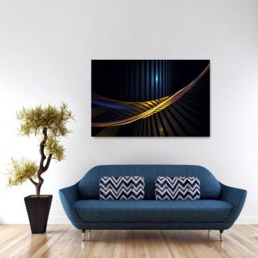 Imagem de Quadro Abstrato decorativo A Escritório Sala Tela em Tecido