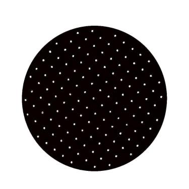 Imagem de Tapete Culinário Perfurado Silicone Air Fryer 21,5 Preto Vem