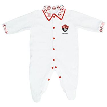 Imagem de Macacão Bebê Vitória Longo Bolinhas - Torcida Baby
