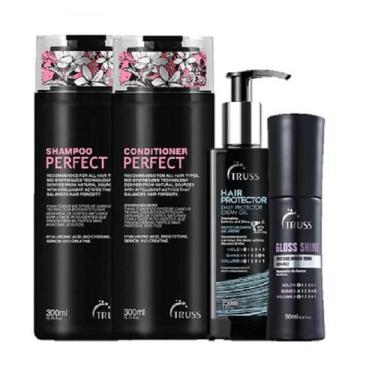 Imagem de Truss Perfect Shampoo 300ml Condicionador 300ml Hair Protector 250ml G