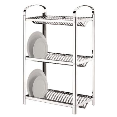 Imagem de Escorredor para 60 Pratos Brinox Suprema em Aço Inox