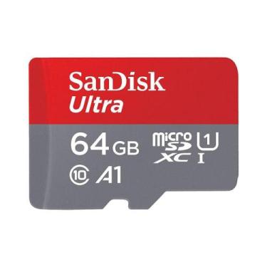 Imagem de Cartão Memória Microsd/Micro Sdxc 64Gb Ultra 100Mbs Sandisk