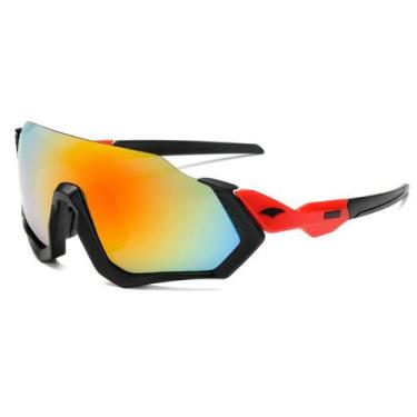 Imagem de Óculos De Sol Esportivo Bike Ciclismo Com Proteção Uv400 + Case - Bout
