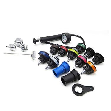 Imagem de Tingpai 18 pcs diator Detector De Vazamento de Ar Do Carro Sistema de Refrige ção Auto Repairing C bre Kit