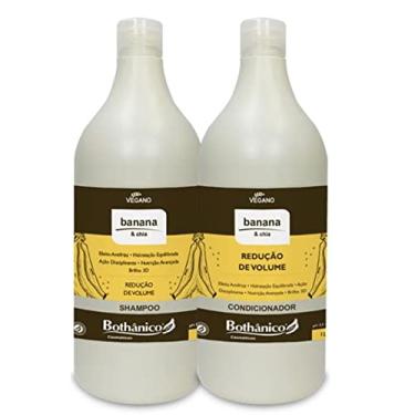 Imagem de Kit Banana e Chia Bothânico Shampoo e Condicionador 1 Litro